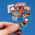 Basketball Sticker - Hoop Loops