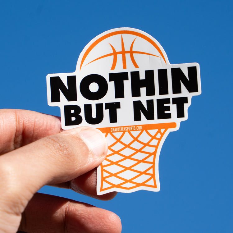 Basketball Sticker - Nothin But Net