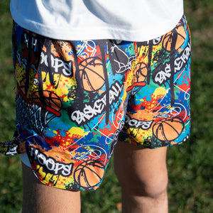 Basketball Ryder™ Shorts - Graffiti