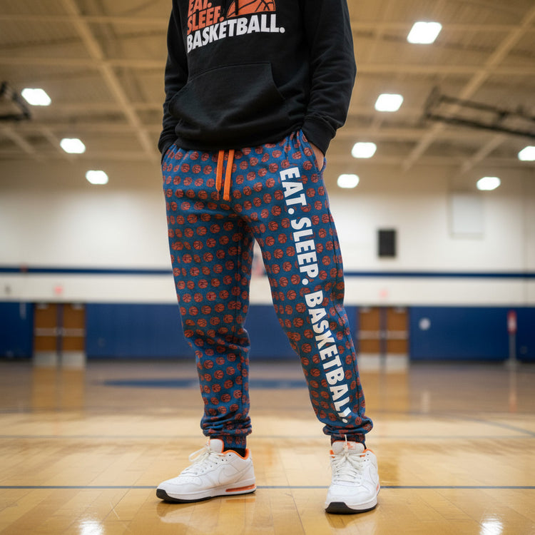 Basketball Lounge Pants - Eat Sleep Basketball