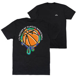 Basketball Short Sleeve T-Shirt - Graffiti (Back Design)