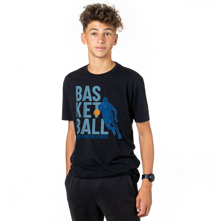 Basketball Short Sleeve T-Shirt - Grind For Greatness