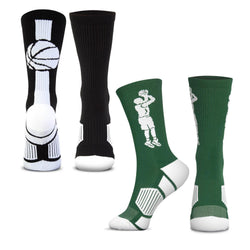 Basketball Woven Mid-Calf Sock Set - Rebound