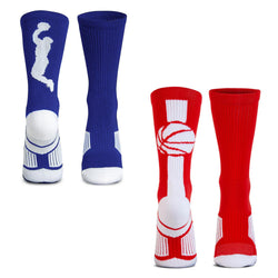 Basketball Woven Mid-Calf Sock Set - All Star MVP