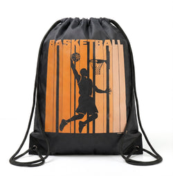 Basketball Drawstring Backpack - All Day