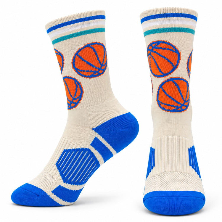 Basketball Mid-Calf Socks - B-Ball