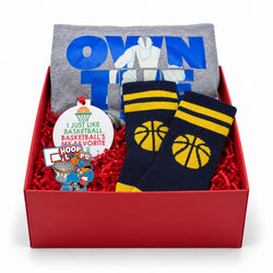 Basketball Holiday Gift Box - Merry Hoopsmas