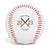 Baseball Team Mom Crossed Bats Laser Engraved Baseball