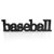 Baseball Wood Words