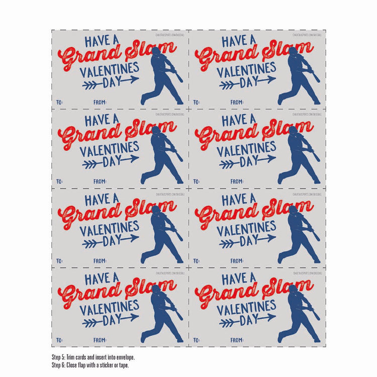 Have a Grand Slam Valentine's Day Card