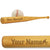 Baseball Mini Engraved Bat Personalized Silhouette
