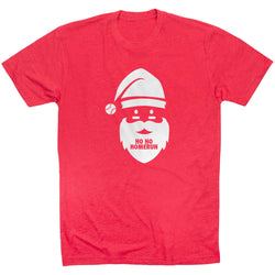 Baseball Short Sleeve T-Shirt - Ho Ho Homerun [Youth Large/Red] - SS