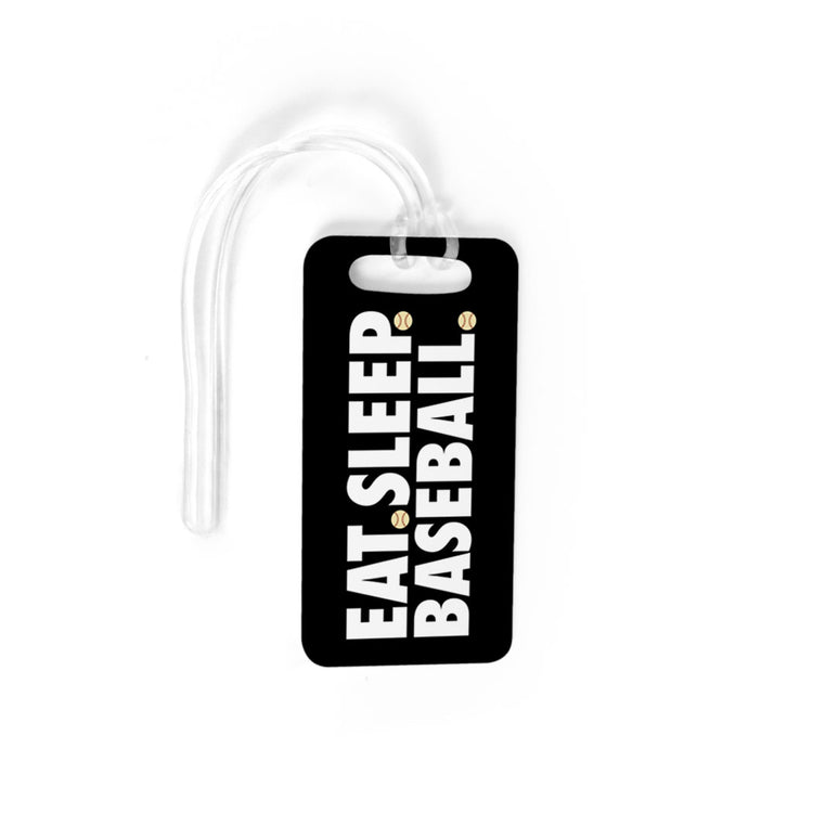 Baseball Bag/Luggage Tag - Eat Sleep Baseball