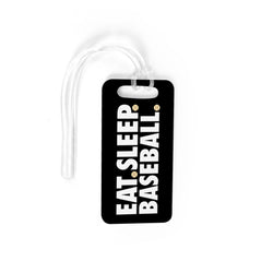 Baseball Bag/Luggage Tag - Eat Sleep Baseball