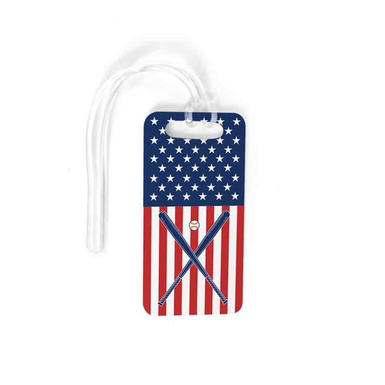 Baseball Bag/Luggage Tag - USA