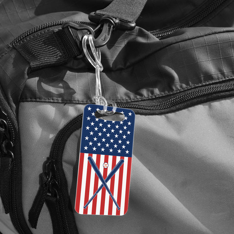 Baseball Bag/Luggage Tag - USA