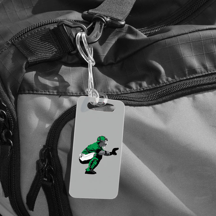 Baseball Bag/Luggage Tag - Catcher