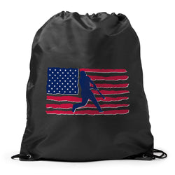 Baseball Drawstring Backpack - Baseball Land That We Love