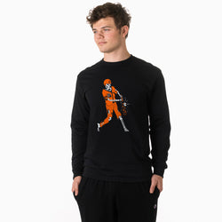 Baseball T-Shirt Long Sleeve - Home Run Zombie