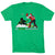 Baseball Short Sleeve T-Shirt - How The Pinch Stole Home [Green/Youth Large] - SS