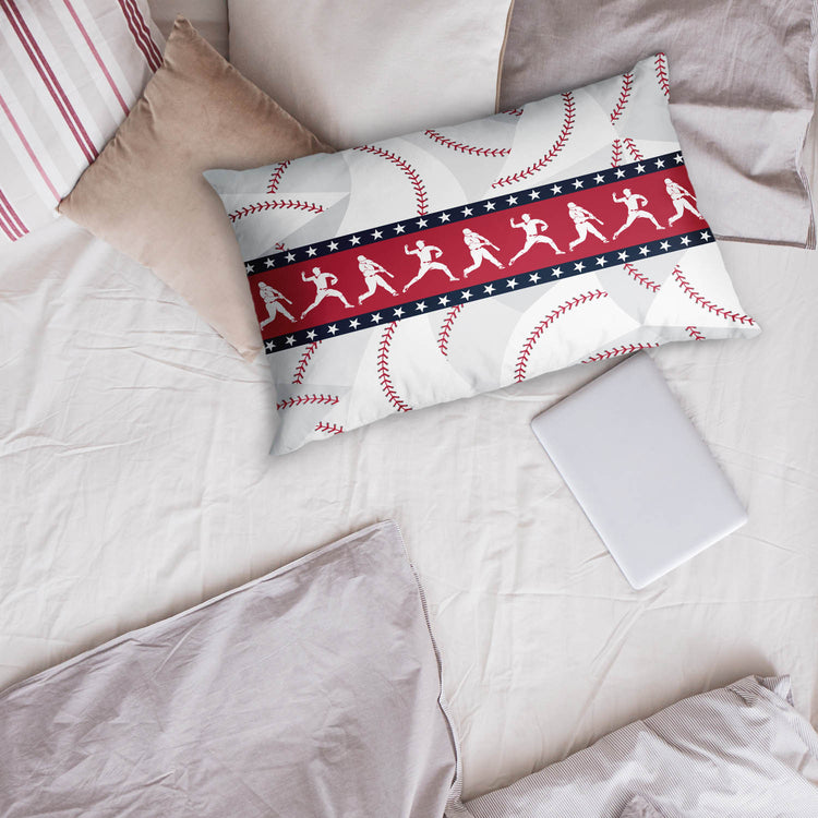 Baseball Pillowcase - USA