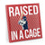 Baseball Canvas Wall Art - Raised In A Cage