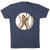 Baseball T-Shirt Short Sleeve - Baseball Bigfoot [Adult Large/Navy] - SS