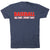 Baseball Short Sleeve T-Shirt - Baseball All Day Everyday [Adult Large/Navy] - SS