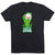 Baseball T-Shirt Short Sleeve - Field Of Screams [Adult Medium/Black] - SS