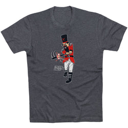 Baseball T-Shirt Short Sleeve - Cracking Dingers [Youth Medium/Charcoal] - SS