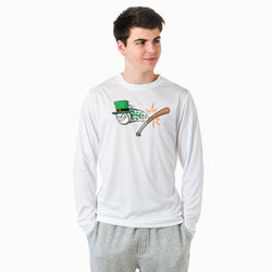 Baseball Long Sleeve Performance Tee - Shamrocked