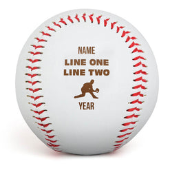 Engraved Baseball - Player Awards