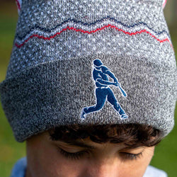 Baseball Knit Hat - Home Run