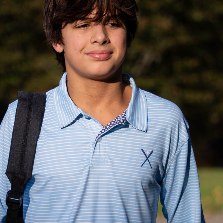 CTS Baseball Long Sleeve Polo Shirt - Ballpark