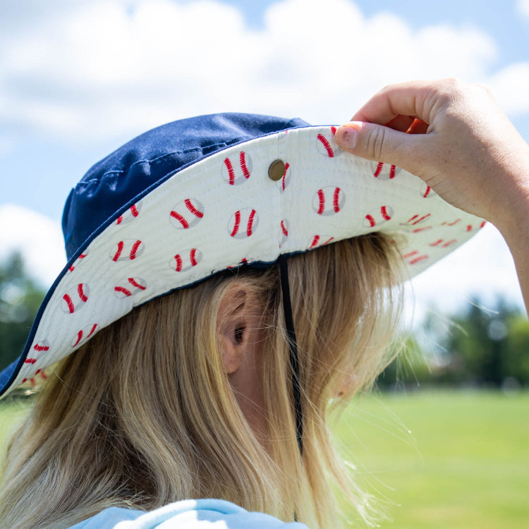 Baseball Bucket Hat - Eat Sleep Baseball