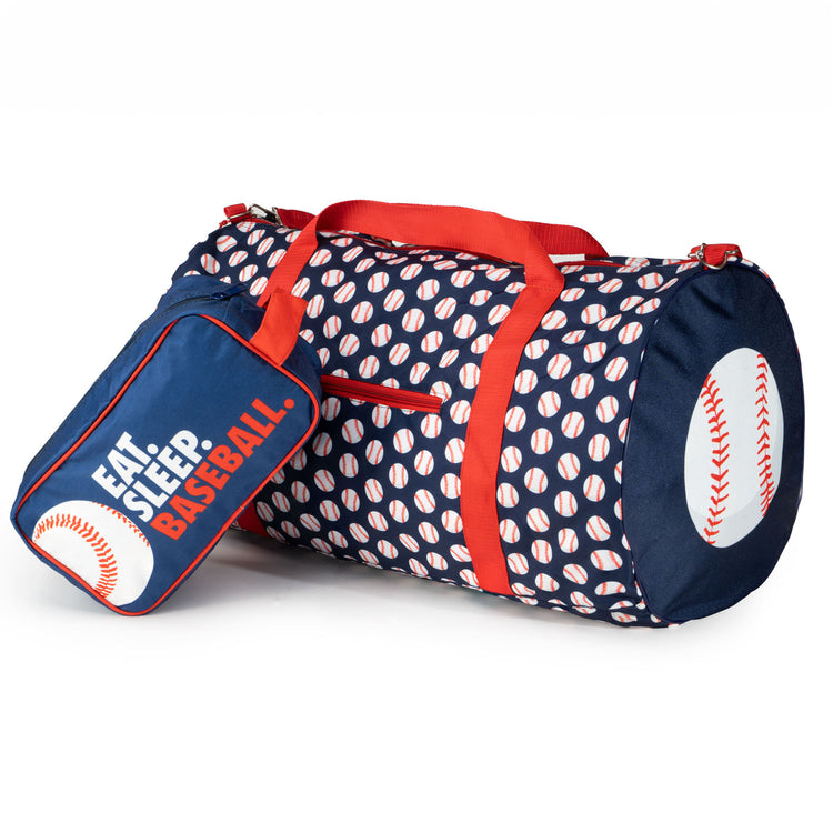 Baseball Explorer Bag Set - Eat. Sleep. Baseball.