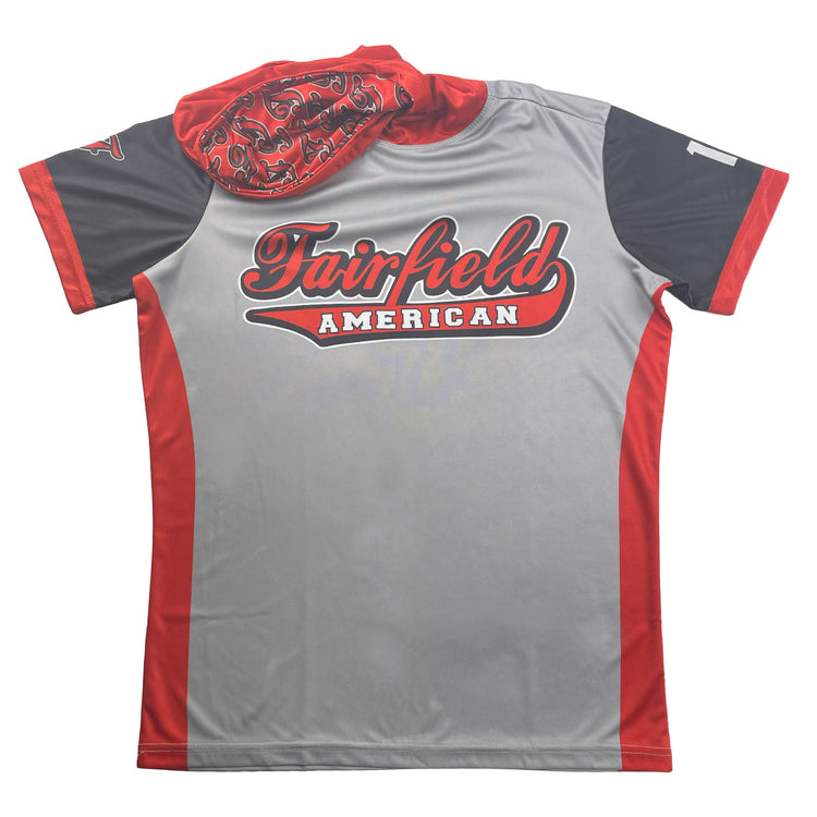 Custom Team Lightweight Short Sleeve ShieldDri Hoodie -  Baseball