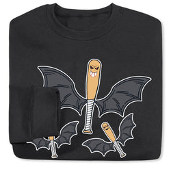Baseball Crewneck Sweatshirt - It's Bats