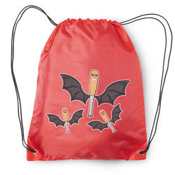 Baseball Drawstring Backpack - It's Bats 