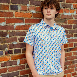 Baseball Short Sleeve Polo - Past Time