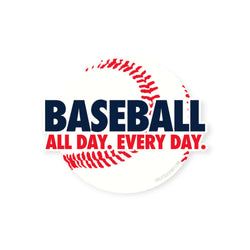 Baseball Sticker - Baseball All Day Everyday