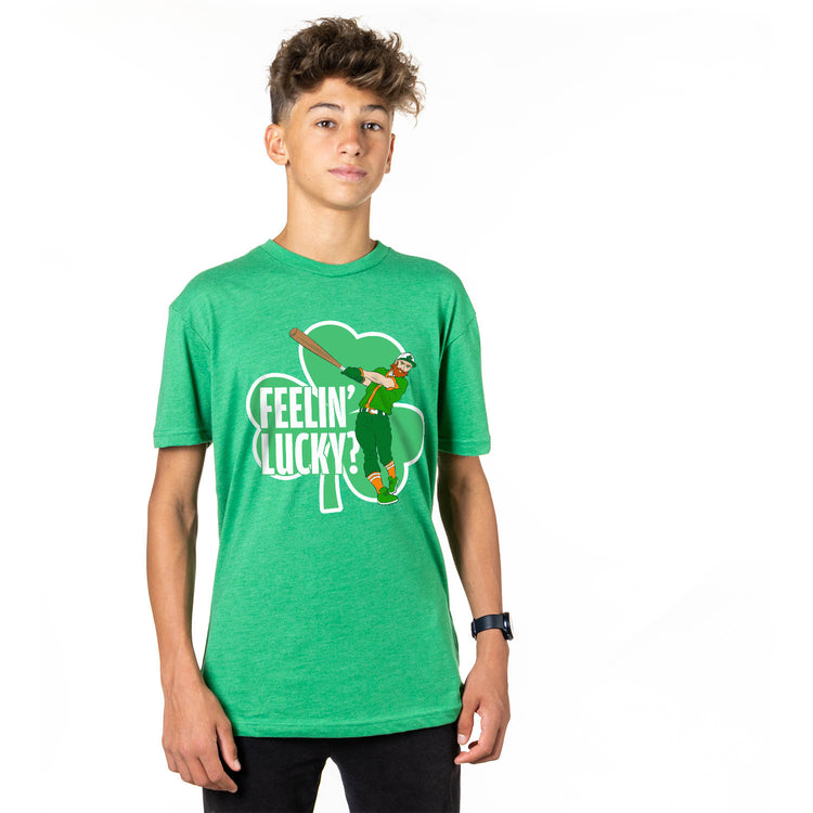CTS Baseball Short Sleeve T-Shirt - Feelin' Lucky Baseball