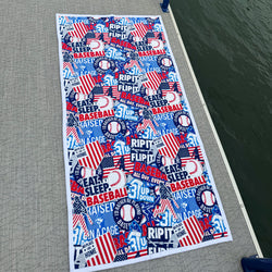 Baseball Premium Beach Towel - Baseball Life