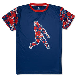 Baseball Tech Player Tee - All American