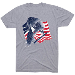 Baseball Short Sleeve T-Shirt - Baseball Eagle
