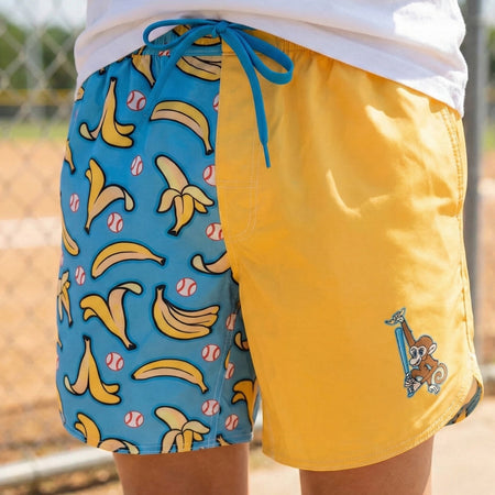 Baseball Ryder™ Shorts - Bananas