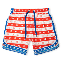 Baseball Ryder™ Shorts - Stars and Stitches