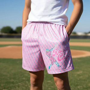 Baseball Beckett™ Shorts - Raised In a Cage
