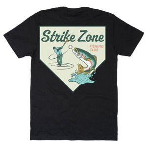 Baseball Short Sleeve T-Shirt - Strike Zone (Back Design)