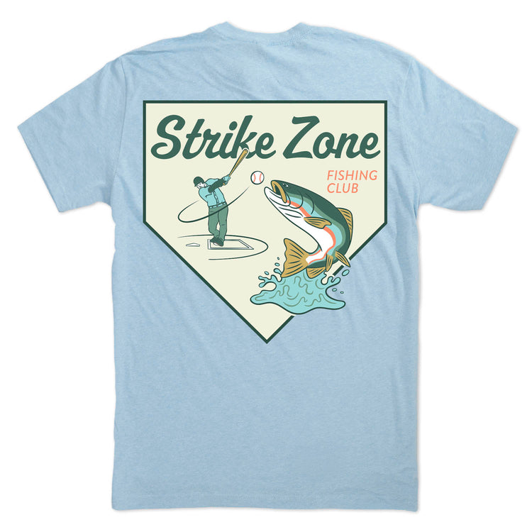 Baseball Short Sleeve T-Shirt - Strike Zone (Back Design)